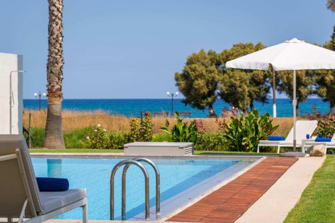 Blue Sea Luxury Villa Maleme  Bagian luar foto