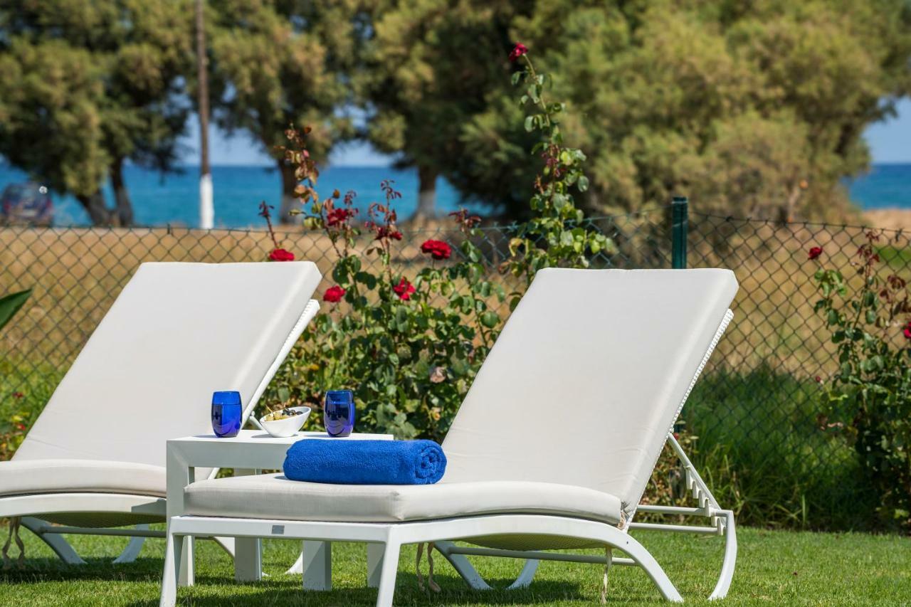 Blue Sea Luxury Villa Maleme  Bagian luar foto